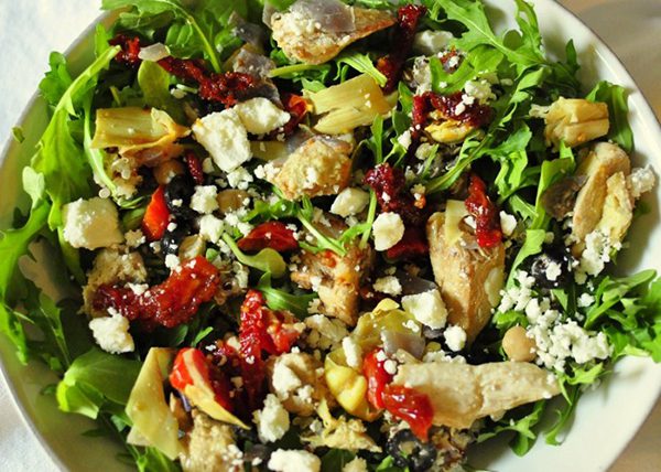 Gluten-free salad from Rosti Tuscan Kitchen 