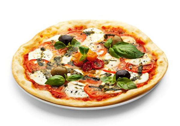 Gluten-free pizza from Rosti Tuscan Kitchen 