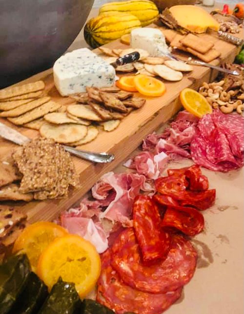 beautiful charcuterie display