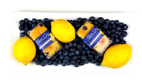 Gem City lemon blueberry loaves